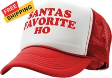 The Goozler - Santas Favorite HO - Christmas Claus Funny - One Size, Red 
