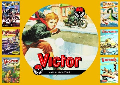 Victor Annuals & Specials On PC DVD Rom (CBR Format)