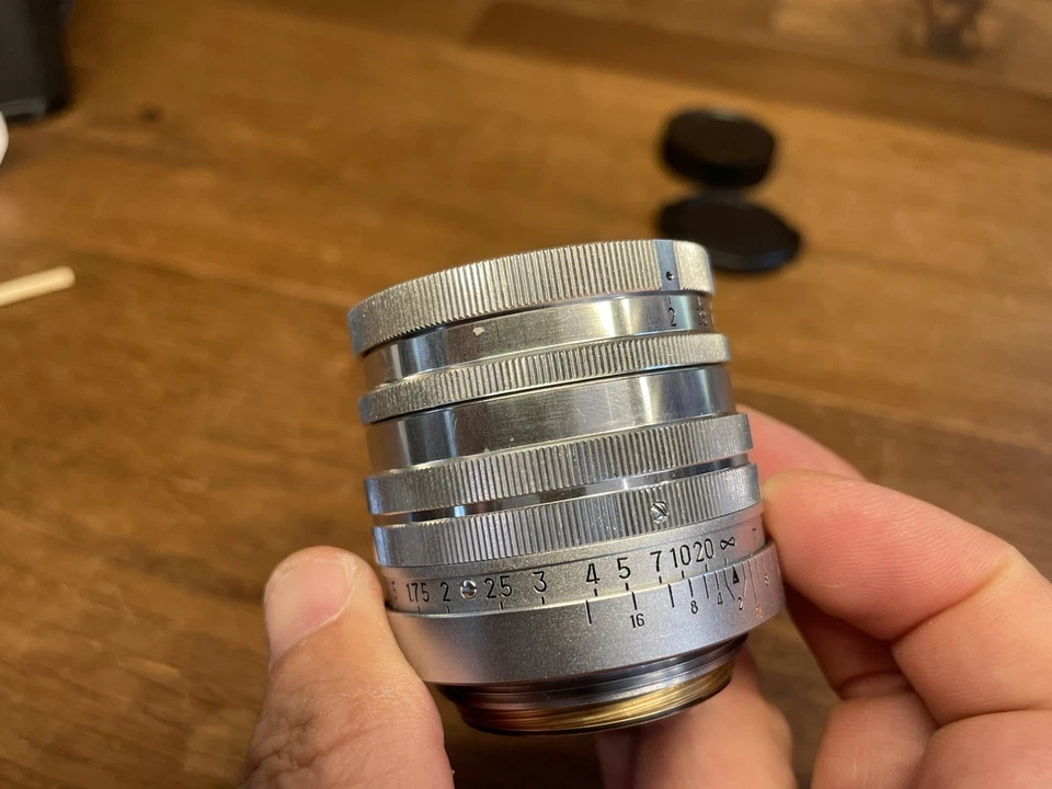 * Почти как новый * Minolta Chiyoko Super Rokkor 5 см 50 мм F/2 объектив L39 LTM из Японии - Изображение 4 из 4