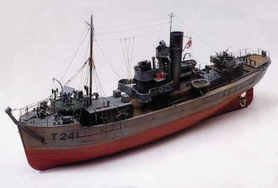 Caldercraft Sir Kay Minesweeper Modellbausatz im Maßstab 1:48
