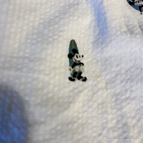 Camisa de campamento hawaiana con botones Tommy Bahama Parques Disney 3XL Mickey Mouse Surfer - Imagen 5 de 8