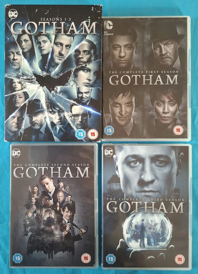 *GOTHAM* • Complete Series: Seasons 1-3, 4, 5 • DVD Boxsets *26 Discs total (R2) - Image 2 of 4