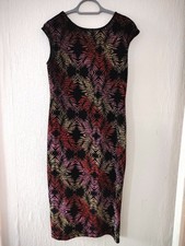 Topshop Sparkly Velvet Dress Size 16