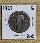 1927 Standing Liberty Quarter  Good