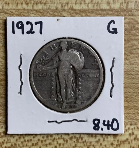 1927 Standing Liberty Quarter  Good