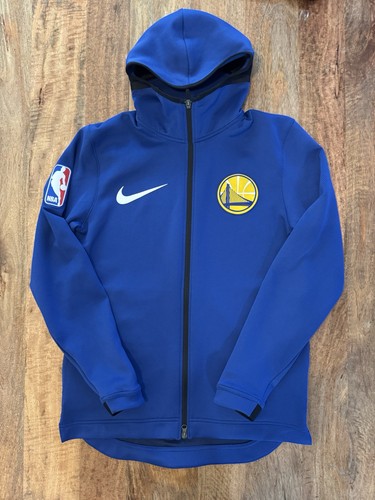 Golden State Warriors NBA Basketball Hoodie Jacket Nike Mens Size Medium