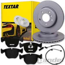 TEXTAR BREMSSCHEIBEN 332mm + BELÄGE VORNE passend für BMW X3 E83 3.0sd  35d