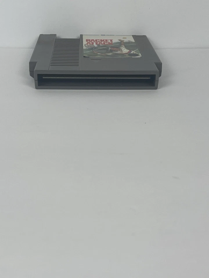 Racket Attack Nintendo Entertainment System NES 1988 With Black Slip Cover Case - Image 3 of 4
