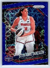 2025 Panini Prizm WNBA #112 Stefanie Dolson Blue Velocity Prizms Basketball