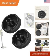 2 Pack Upgraded Replacement Wheel Compatible with Ryobi Cordless Stick Vacuum...