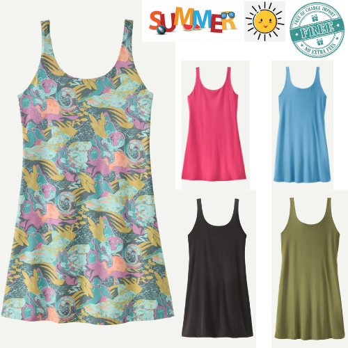Patagonia Women's Maipo Dress Summer Comfortable, All Color, Free Shipping