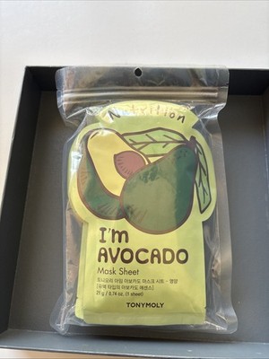 Tony Moly I'm Avocado Mask Sheet NEW Nutrition 10x