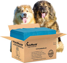 Enormous Dog Pee Pads 37"X54" 50 Count XXXL Pet Pee Pads for Giant Dogs Pets