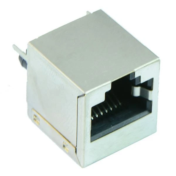 5 x 8-Pin RJ45 Buchse Schirm, Lötanschluss 2.54mm, Switch Electronics 553430 - Bild 1 von 1