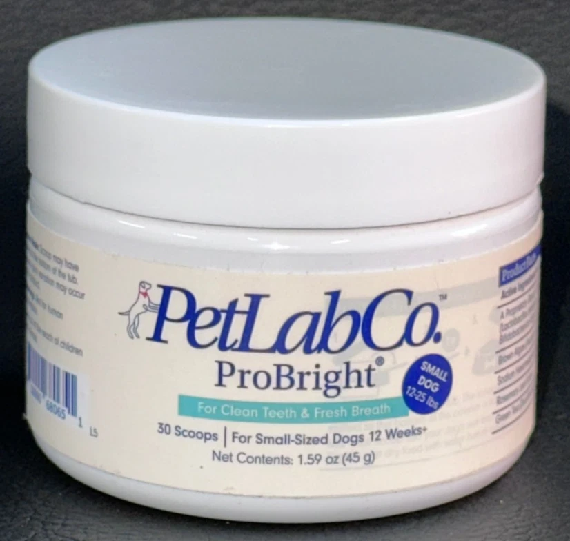 PetLab Co. ProBright Cleaner Teeth/Fresh Breath For Small Dogs Exp 03/2026