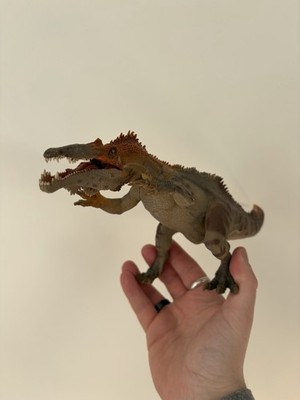 PAPO 55054 BARYONYX DINOSAURIER MIT AUFKLAPPBAREM KIEFER - 36cm LANG -VGC