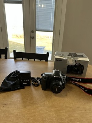 Canon EOS 5D Mark IV Digital SLR Camera 30.4MP Wi-Fi Auto Focus 50mm Lens Black