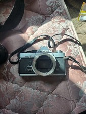 Olympus OM-2N 35mm SLR Film Camera Auto  Manual Exposure Black Silver