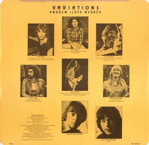 Andrew Lloyd Webber - Variations (VINYL) - Bild 7 von 7