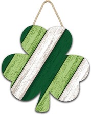 Shamrock Hanging Sign Shamrock Clover Door Decoration for St Patrick Day Decor P
