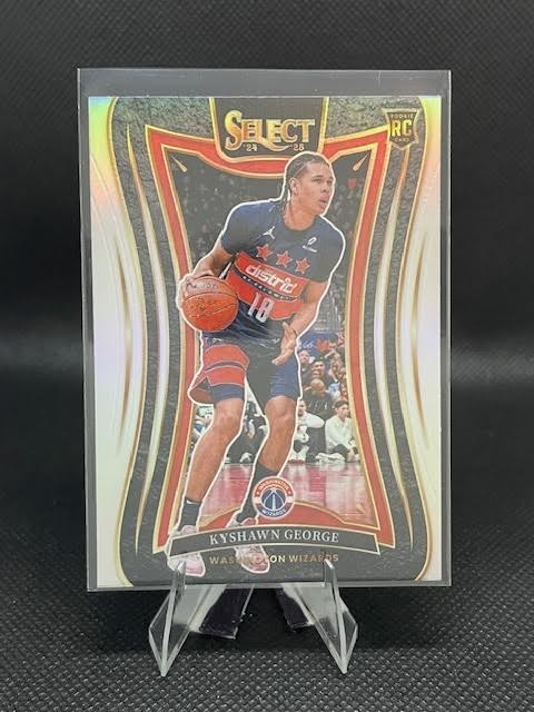 2024-25 Select Mezzanine Level Silver Prizm #374 - Kyshawn George - RC