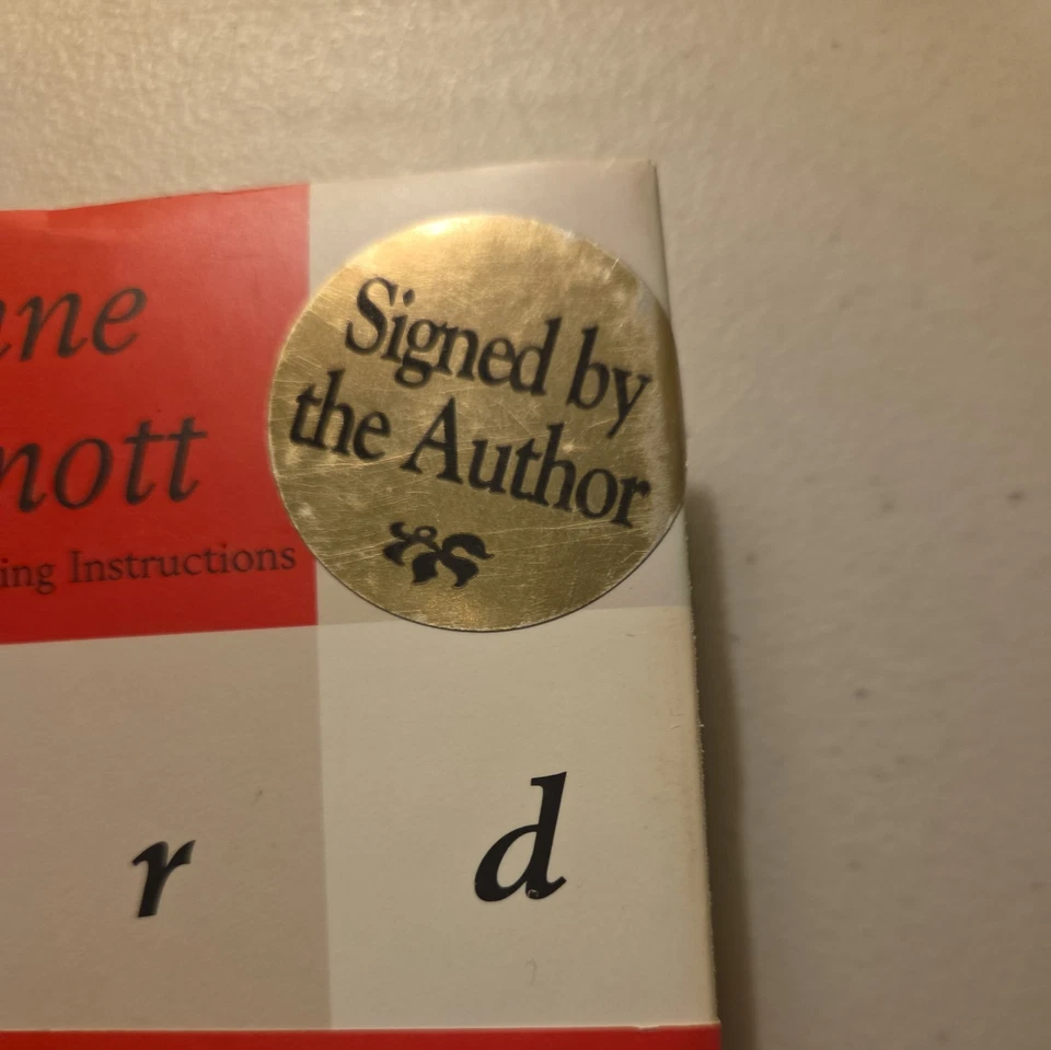Anne LAMOTT / Bird by Bird Signed 1st Edition 1994 - Image 2 of 4