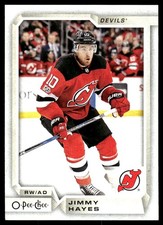 2018-19 O-Pee-Chee #481 Jimmy Hayes New Jersey Devils Hockey Card
