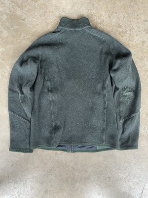 Vintage Arc'teryx Diplomat Men's Full Zip Wool Blend Size Large