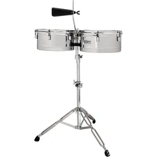 LP Performer Timbale Set with Chrome Hardware 13 and 14 in. Steel