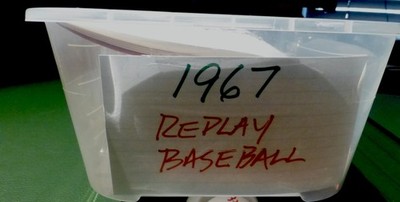 1967 REPLAY BASEBALL CARDS NEW never played