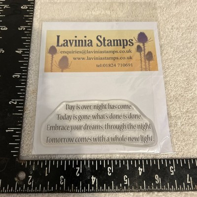 Lavinia Stamps Embrace Your Dreams LAV376 Clear Photopolymer Stamp New