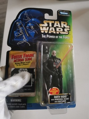 David Prowse Darth Vader Sith Lord Power Of The Force Autogramm Auf Karte