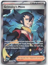 GRIMSLEY'S MOVE 120/094 ULTRA RARE Phantasmal Flames Pokemon NM
