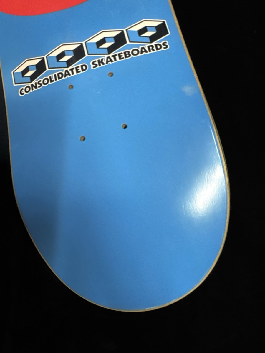 SUPER RARE Consolidated No George Bush Sign Skateboard Deck