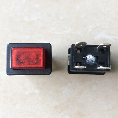 Interrupteur à Poussoir Autobloquant PS23-16 4 Broches Pour Aspirateur - Neuf