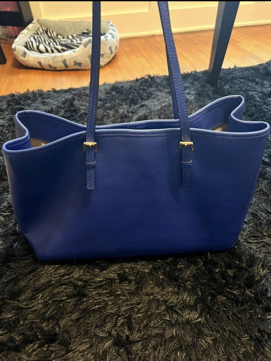 Blue Michael Kors Purse