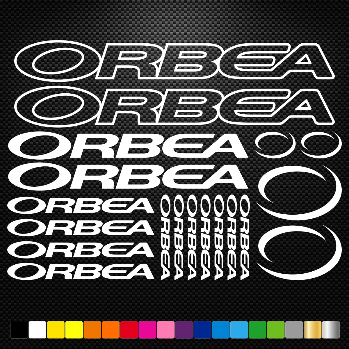 Se adapta ORBEA KIT PEGATINAS STICKERS VINILO BICI BICICLETA BIKE MTB BTT