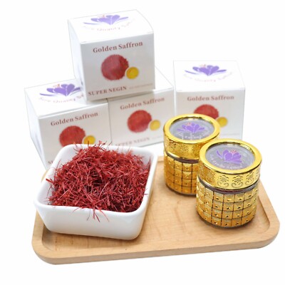 Pure Saffron Threads   3 Grams | Super Negin Grade A+ | 100% Organic & Hand-Harv