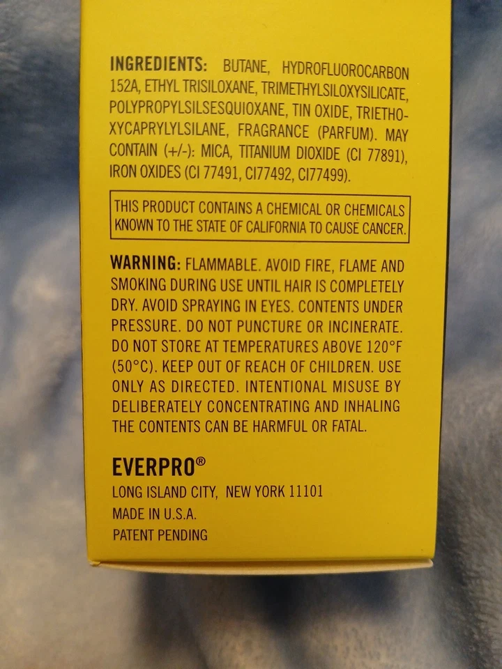 Everpro BE Back 2 Color de Cabello RUBIO OSCURO TEMPORAL RAÍCES OSCURAS Mujer Nuevo Foto 4 de 4