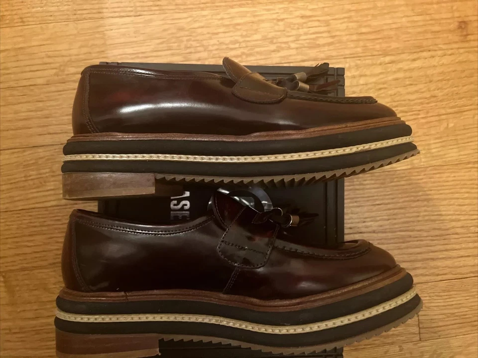 Shellys London обувь сделано в Испании кожаный размер 36 коричневый - мокасины - США 5,5 - Изображение 4 из 4