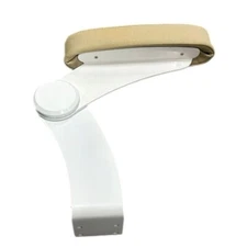 TACO Marine Starboard Side Aluminum Pivot Armrest with Tan Pad K10-0006B-SKW