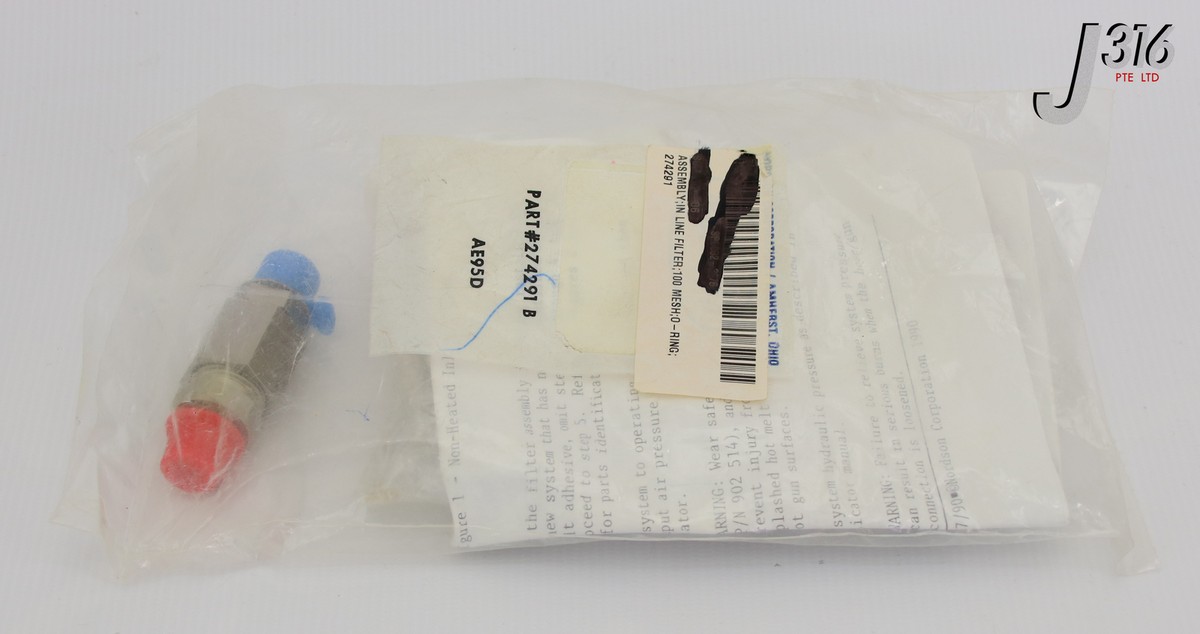ケース 19548 NORDSON IN-LINE FILTER KIT (NEW) 274291 | eBay