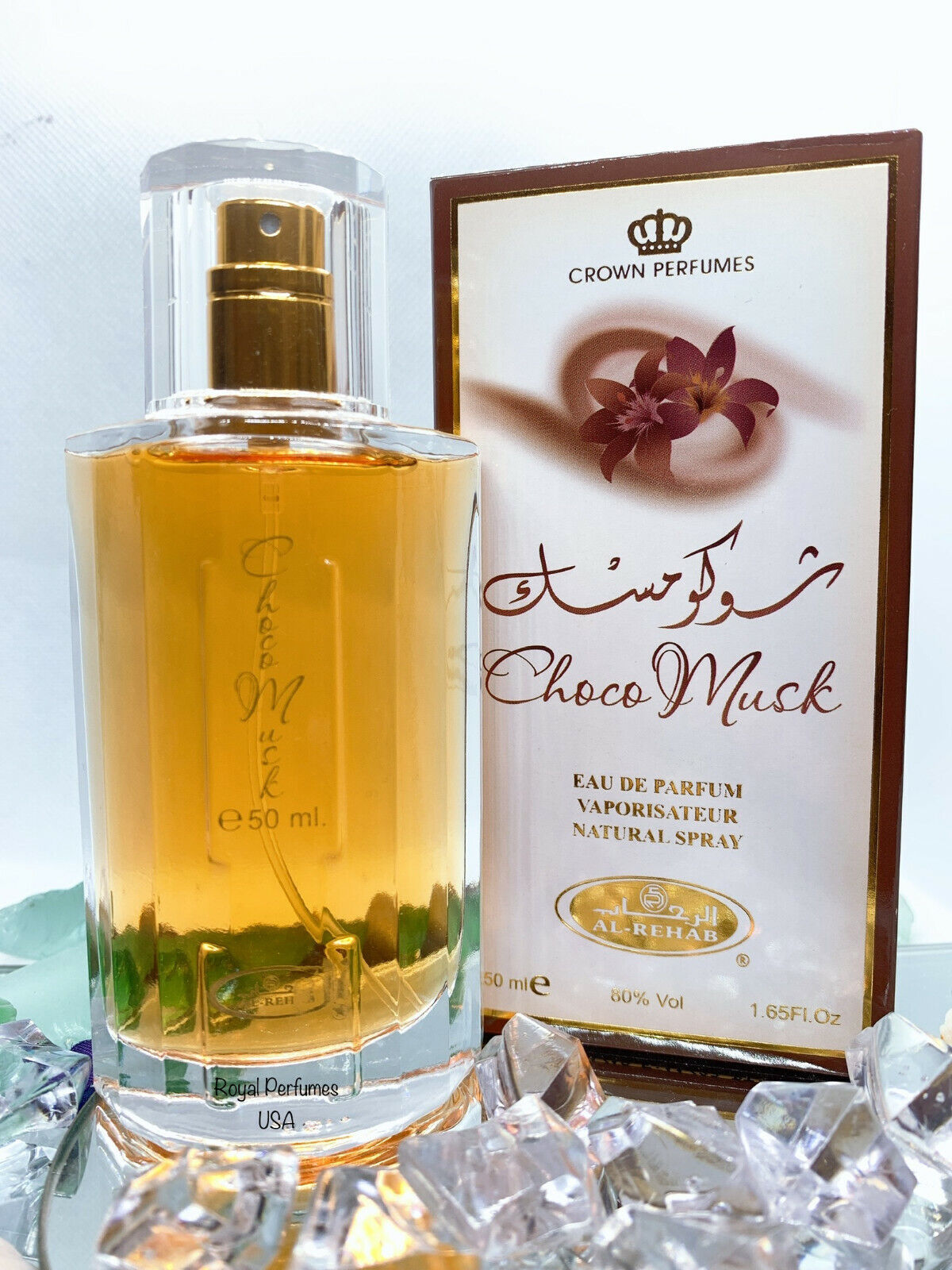 Choco Musk Al Rehab Eau De Perfume Authentic Arabian Natural Perfume