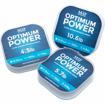 Map Optimum Power Ultra Strong Monofilament - *All Sizes Available* Fishing Line