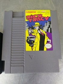 Used Dick Tracy (Nintendo Entertainment System NES) Cartridge & Case - Working