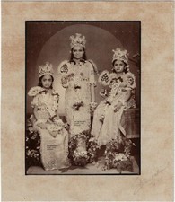 Inde 12 photos c 1925-30 India portraits femmes /hommes , Jamnagar Bombay