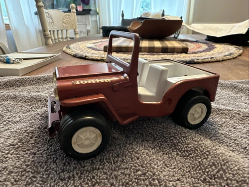 Tonka Jeep Metal Plastic Vintage Toy Truck