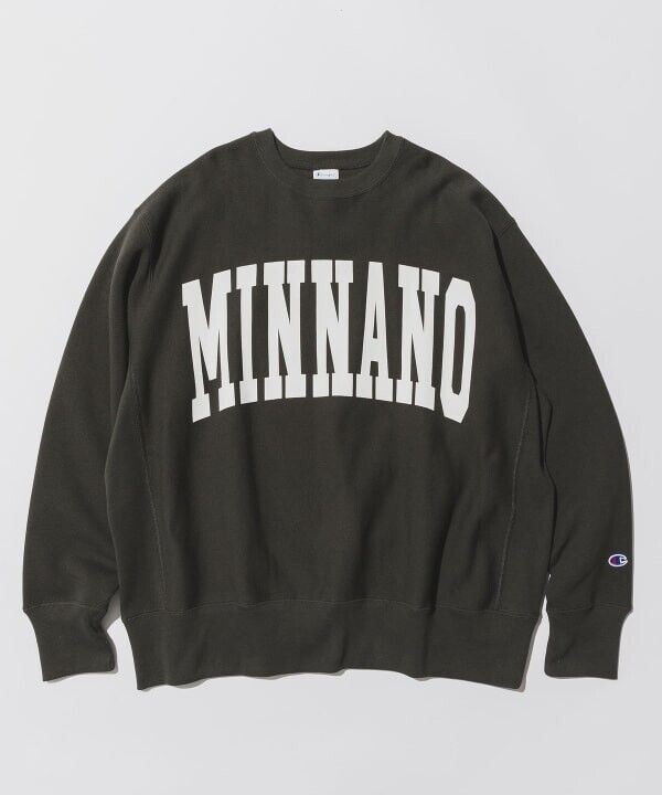 ASK availabilty first) BEAMS Champion × MIN-NANO / Logo ASK availabilty first) BEAMS Champion × MIN-NANO / Logo