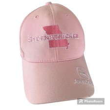Sydenstricker John Deere Pink Strapback Adjustable Hat Cap Girl Farm