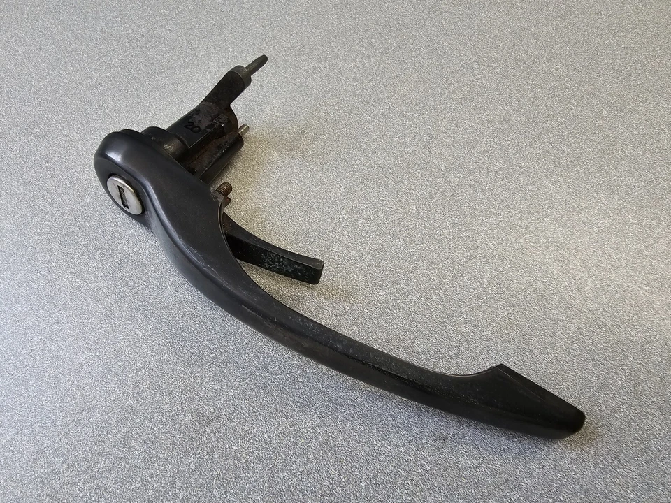 BONITO USADO ORIGINAL PORSCHE 911 930 PASAJEROS NEGRO MANIJA DE PUERTA SIN LLAVE 74-84 #20 Foto 3 de 4